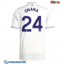 Fotballdrakt Herre Aston Villa Amadou Onana #24 Tredjedrakt 2025-26 Kortermet